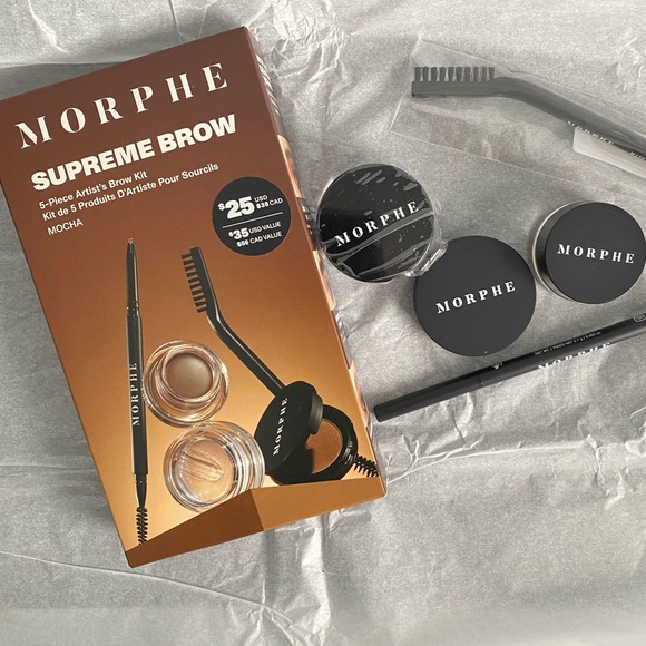 MORPHE SUPREME BROW 5-PIECE ARTIST'S BROW KIT - MOCHA - Picture 2 of 5
